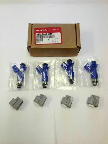 Acura Rdx 410Cc Injectors W/ Clips For K20a K20a2 K20z1 K24 K Swap 1