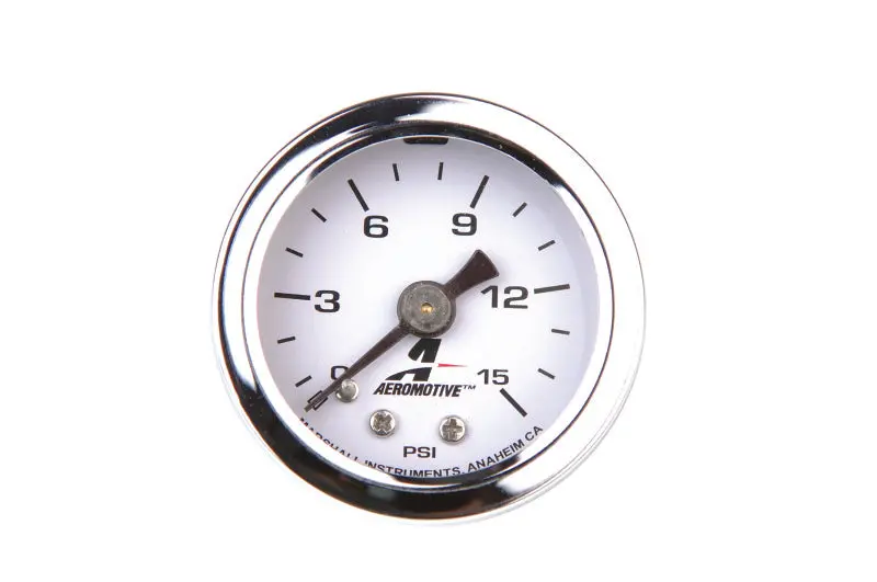 Aeromotive 0-15 Psi Fuel Pressure Gauge 2