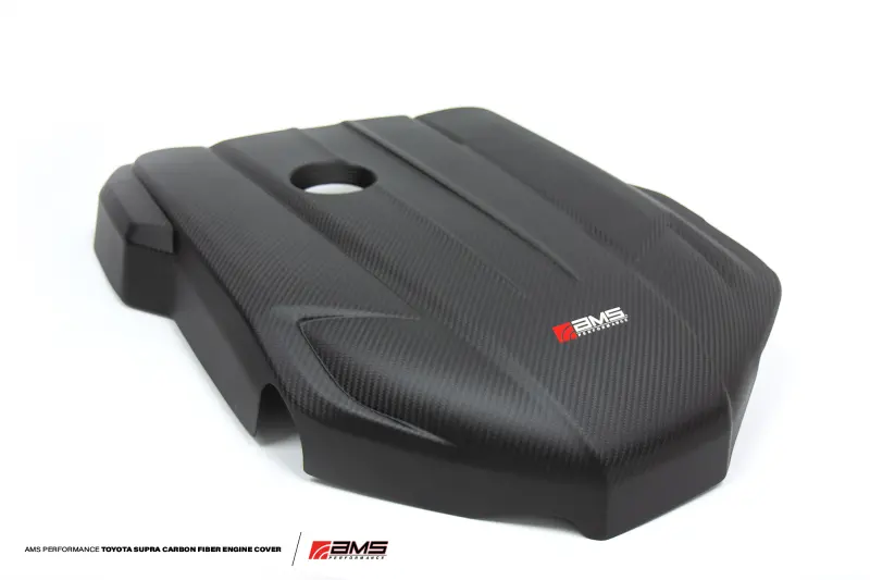 Ams Performance 2020+ Toyota Gr Supra Carbon Fiber Engine Cover 1