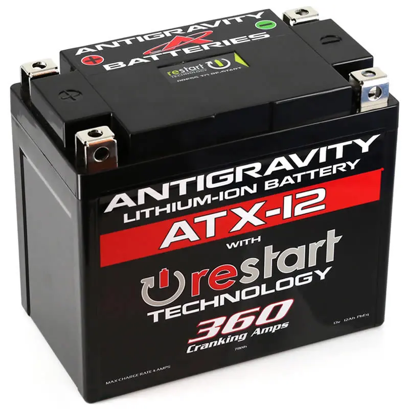 Antigravity Ytx12 Lithium Battery W/Re-Start 2