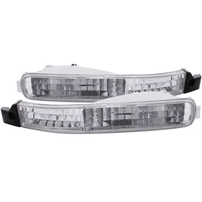 Anzo 1992-1993 Honda Accord Euro Parking Lights Chrome 1