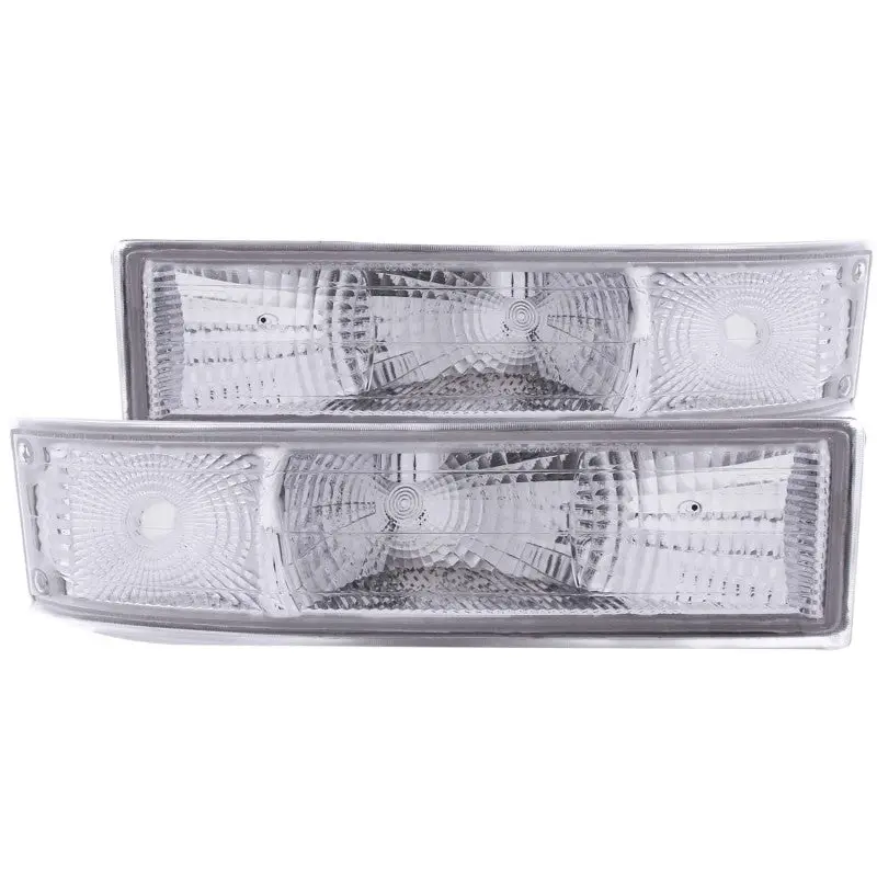 Anzo 1995-2005 Chevrolet Astro Van Euro Parking Lights Chrome 1
