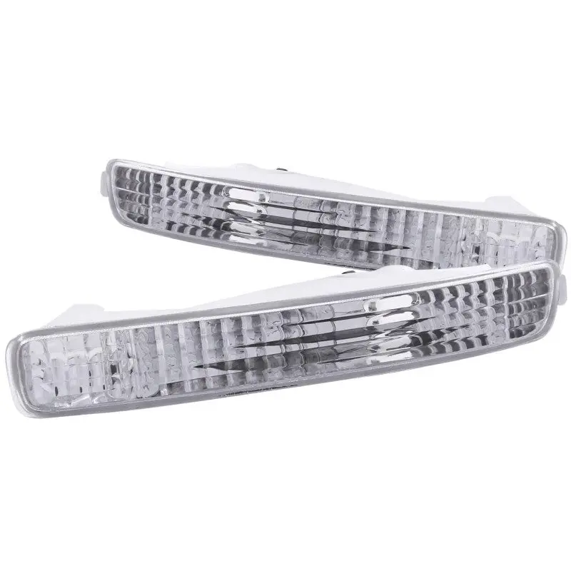 Anzo 1996-1997 Honda Accord Euro Parking Lights Chrome 2