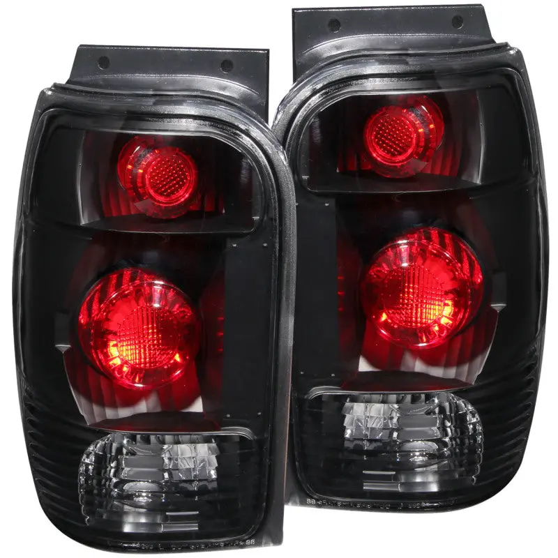 Anzo 1998-2001 Ford Explorer Taillights Black 2