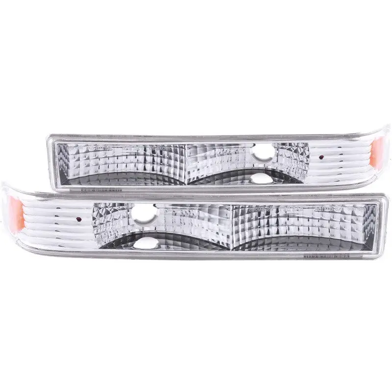 Anzo 1998-2005 Chevrolet S-10 Euro Parking Lights Chrome 1