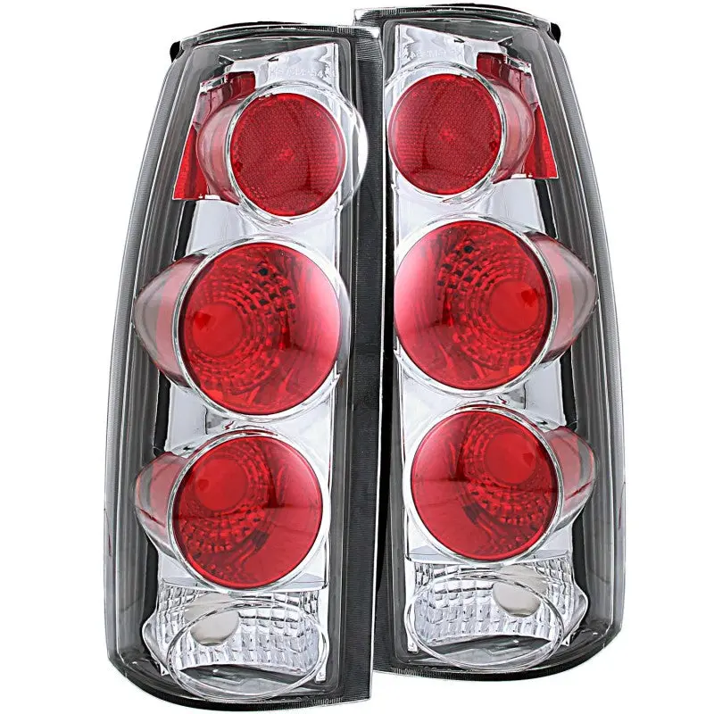 Anzo 1999-2000 Cadillac Escalade Taillights Chrome 3D Style 2