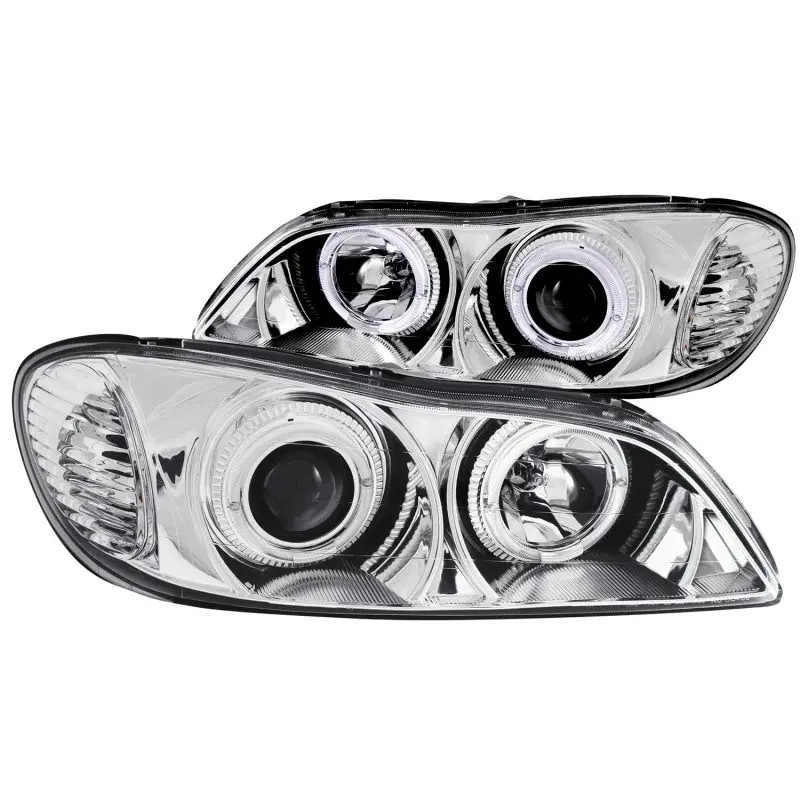 Anzo 2000-2004 Infiniti I30 Projector Headlights W/ Halo Chrome 1