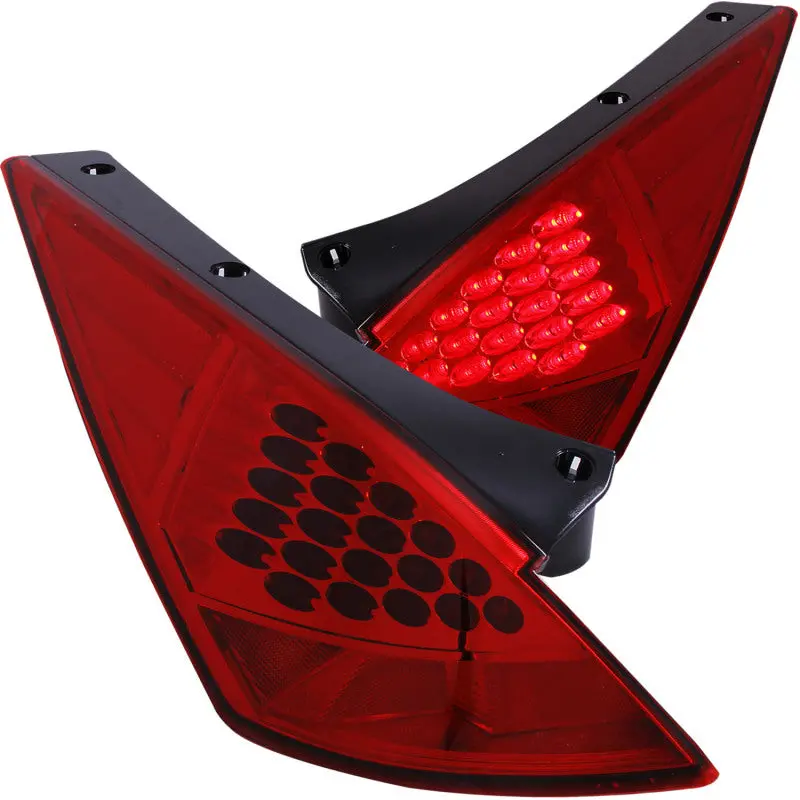 Anzo 2003-2005 Nissan 350Z Led Taillights Red 1
