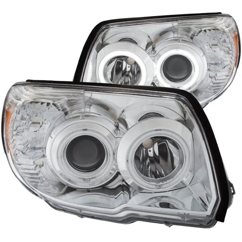 Anzo 2006-2009 Toyota 4Runner Projector Headlights W/ Halo Chrome 1