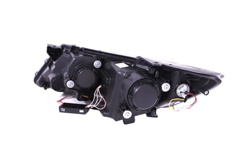 Anzo 2011-2013 Kia Optima Projector Headlights W/ Halo Black (Ccfl) 1