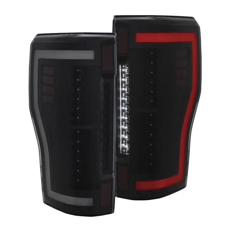 Anzo 2017+ Ford F-250 Led Taillights - Black/Smoke 2