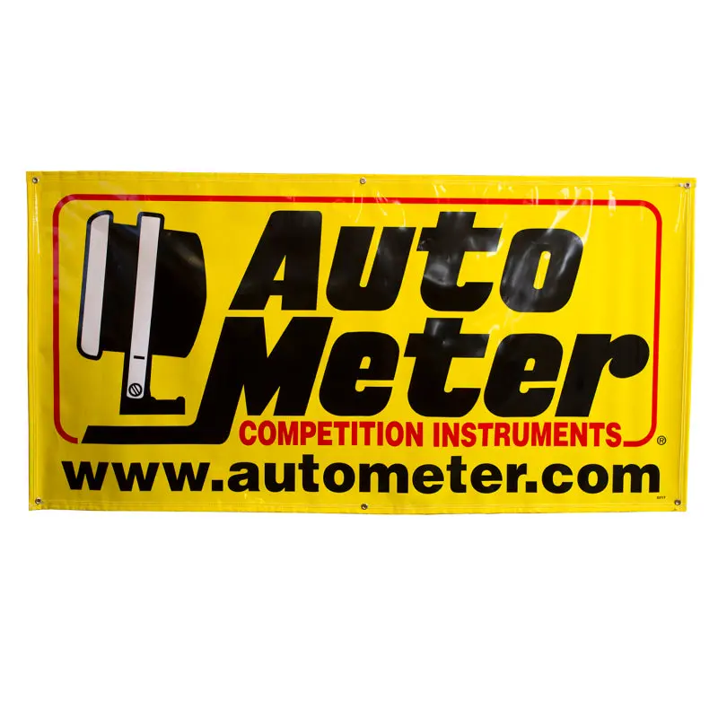 Autometer 6Ft X 3Ft Race Banner 1