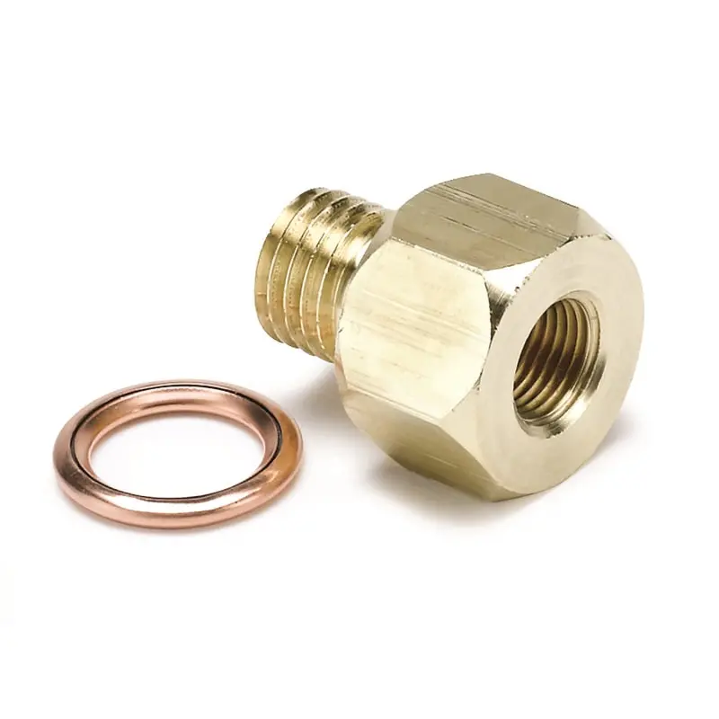 Autometer Metric Electric Temperature Or Pressure Adapter - 1/8In Npt To M12x1.5 1