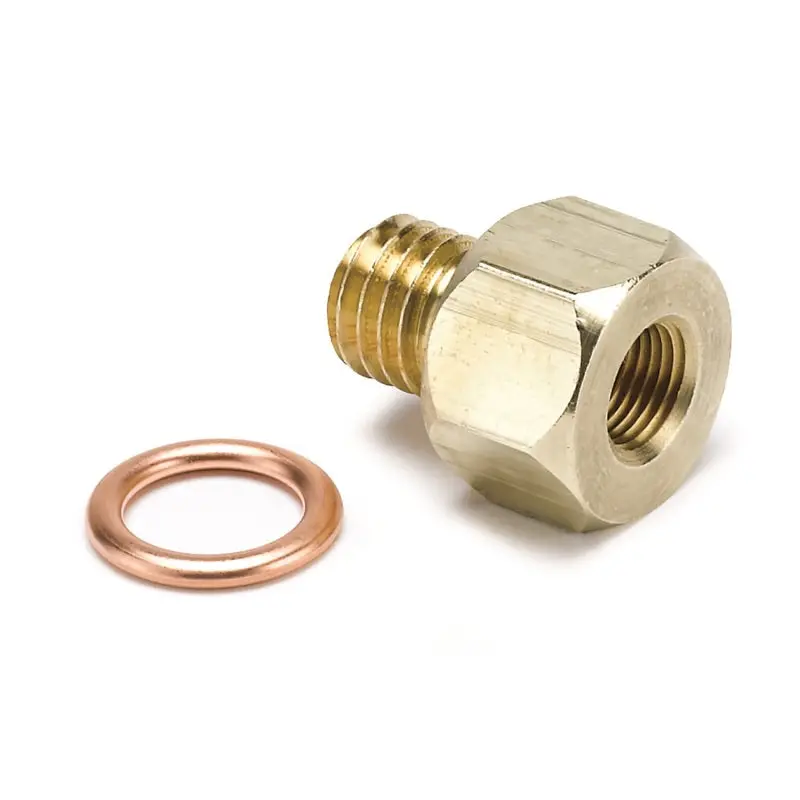Autometer Metric Electric Temperature Or Pressure Adapter - 1/8In Npt To M12x1.75 1