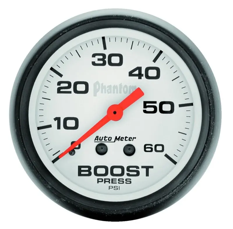 Autometer Phantom 52Mm 0-60 Psi Mechanical Boost Gauge 1