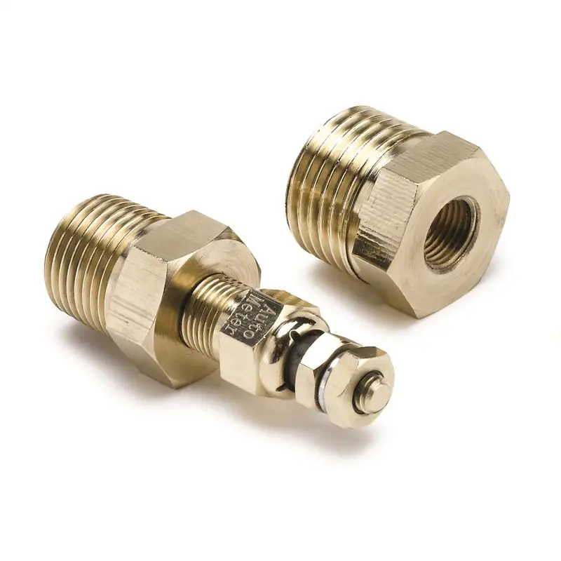 Autometer Replacement Senders For Short Sweep Electric Temperature Gauge Sender (250/300/340 Deg) 1