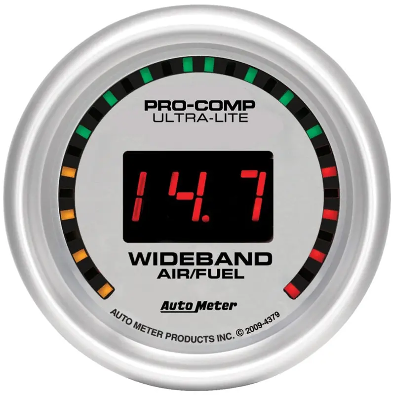 Autometer Ultra-Lite 52Mm Digital Wideband Air/Fuel Ratio Street Gauge 1
