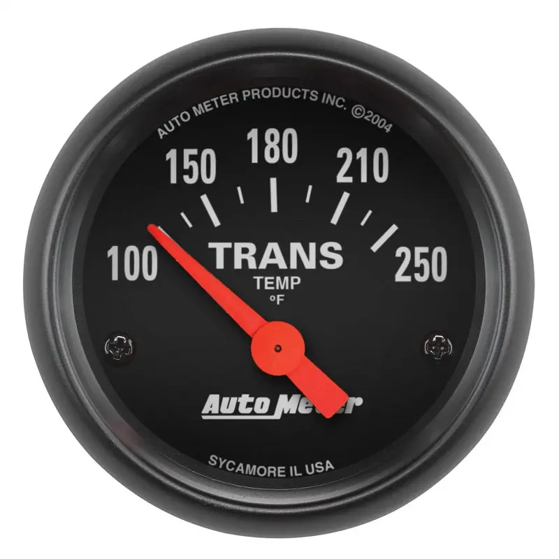 Autometer Z Series 52Mm 100-250 Deg Transmission Temp Gauge 1