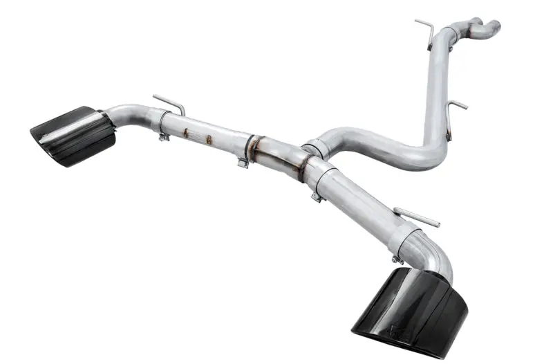 Awe Tuning 17-19 Audi Rs3 8V Track Edition Exhaust - Diamond Black Tips Rs-Style Tips 1