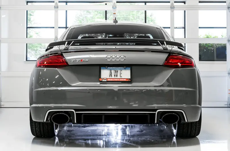 Awe Tuning 18-19 Audi Tt Rs 2.5L Turbo Coupe 8S/Mk3 Switchpath Exhaust W/Diamond Black Rs-Style Tips 2