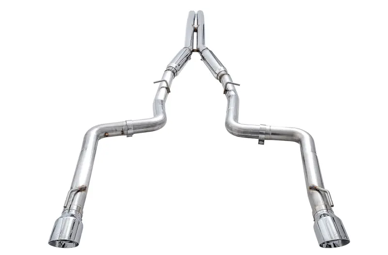 Awe Tuning 2015+ Dodge Charger 6.4L/6.2L Supercharged Track Edition Exhaust - Chrome Silver Tips 1