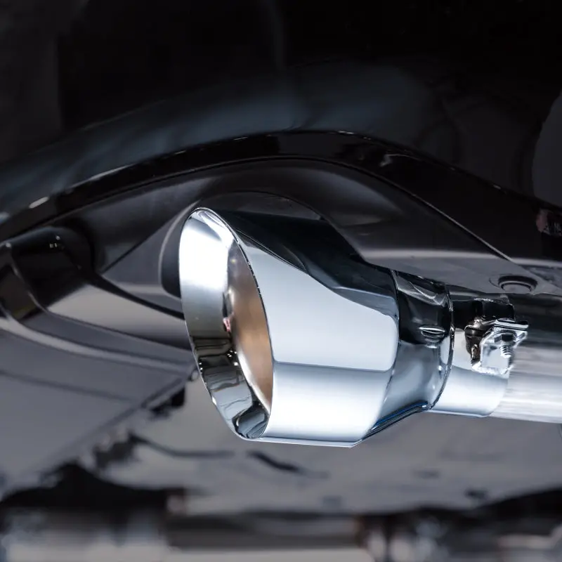 Awe Tuning 22+ Honda Civic Si/Acura Integra Track Edition Catback Exhaust - Dual Chrome Silver Tips 2