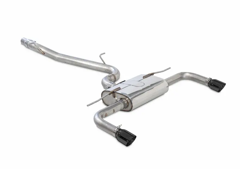 Awe Tuning Audi 8V A3 Touring Edition Exhaust - Dual Outlet Diamond Black 90 Mm Tips 1