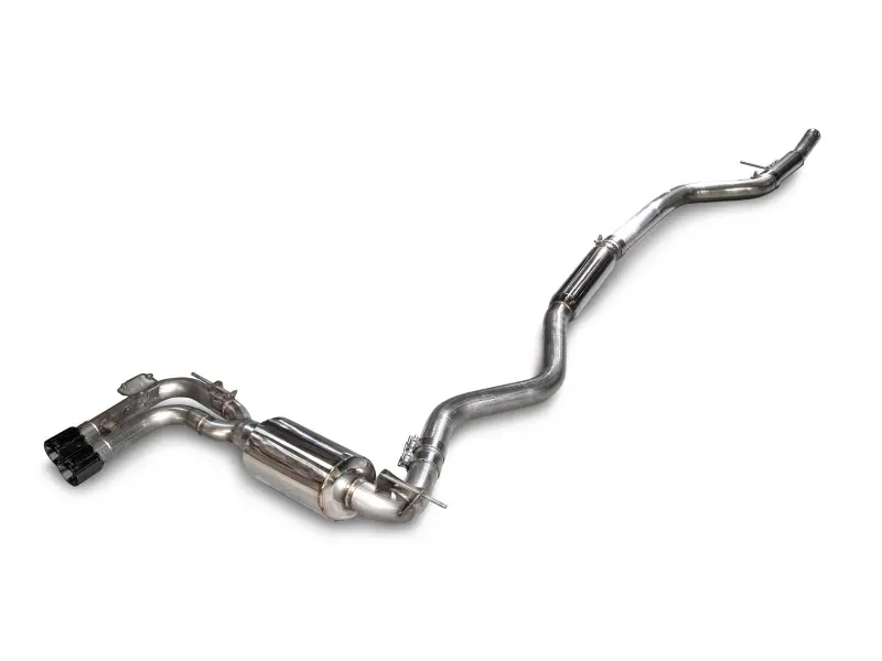 Awe Tuning Bmw F3x 28I / 30I Touring Edition Axle-Back Exhaust Single Side - 80Mm Black Tips 1