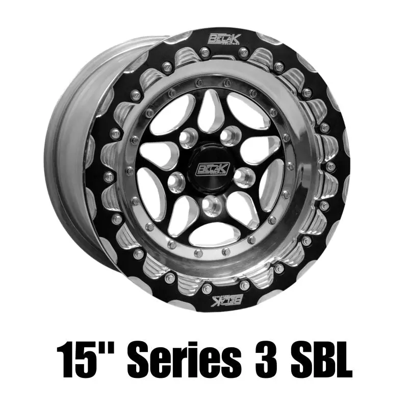 Belak 15X11 Gtr Rear Wheel (Oem Small Brake Kit Req) / 5X114.3 Bp / Series 3 Wheel- Single Beadlock 1