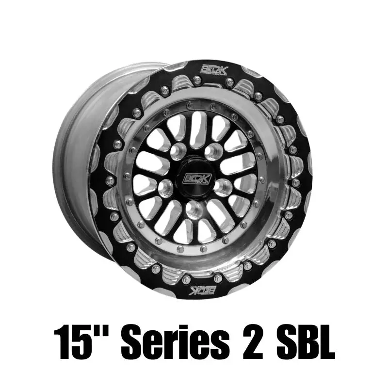 Belak 15X8 / 5In Bs / 4X100 Bp / High Pad / Series 2 Wheel - Single Beadlock 1