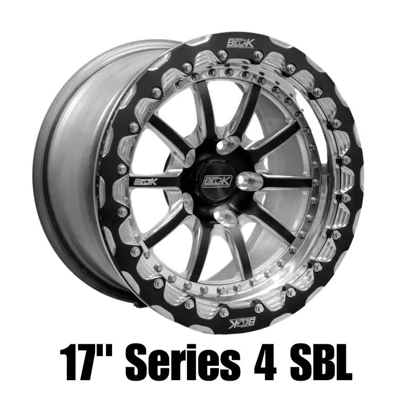 Belak 17X4.5 / 2.25 Bs / 5X112 Bp / Series 4 Wheel - Monoblock (Req Spacer/Extended Studs) 1