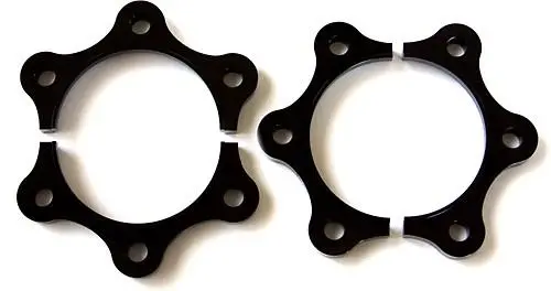 Blox Honda S2000 Racing Half Shaft Spacers - Black (Recommended For Vehicles Lowered 1.25In Or More) 1