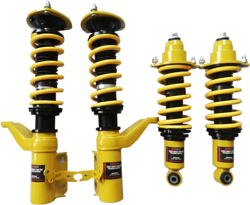 Blox Racing 02-05 Rsx/01-05 Civic- Non-Adjustable Damping Street Series Ii Coilovers 1