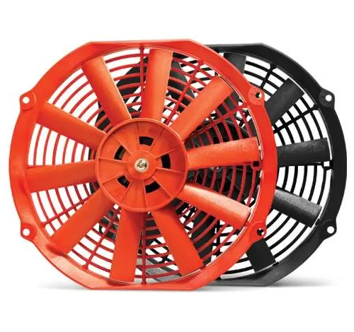 Blox Racing 12Inch Electric Slim Fan - Red 1