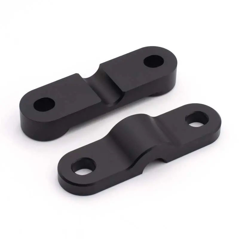 Blox Racing 2-Pc Solid Shifter Bushing Kit Rear - Civic Integra - Black 1