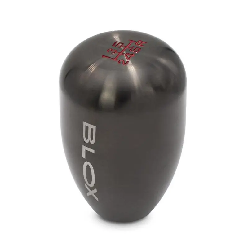 Blox Racing 6-Speed Billet Shift Knob - Gun Metal 12X1.25Mm 1