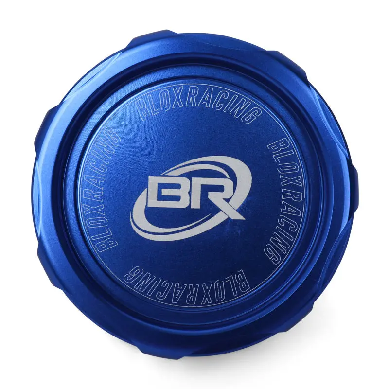 Blox Racing Billet Honda Oil Cap - Blue 1