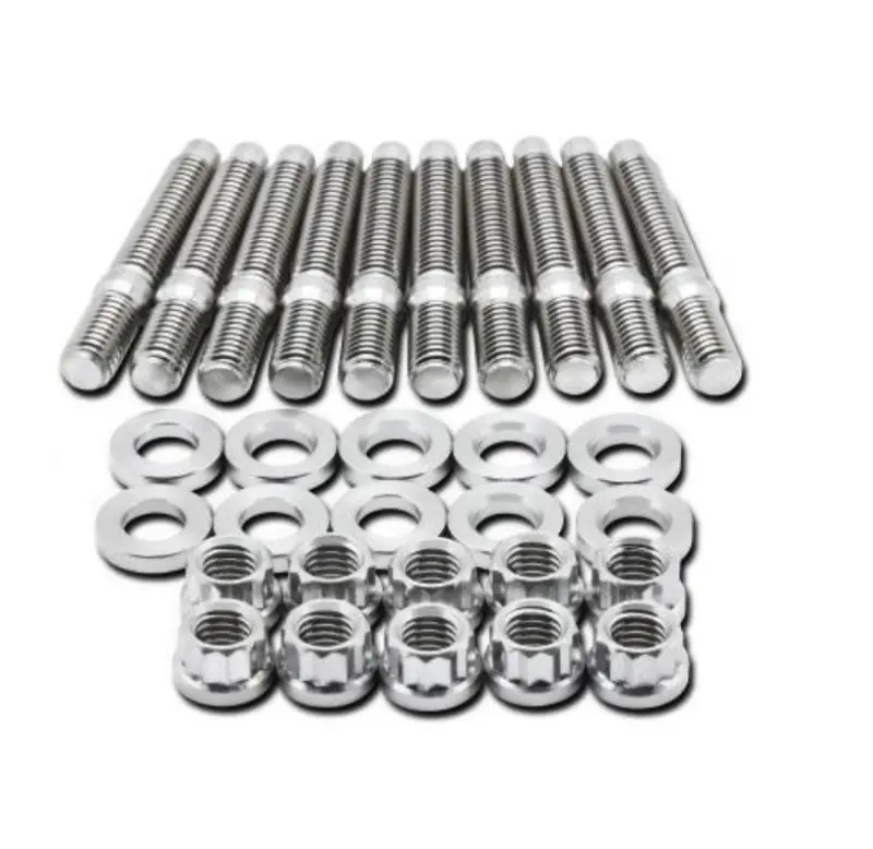 Blox Racing Sus303 Stainless Steel Intake Manifold Stud Kit M8 X 1.25Mm 55Mm In Length - 10-Piece 1