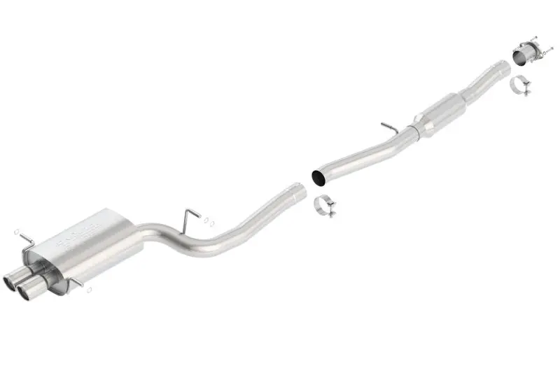 Borla 02-07 Wrx Twin Tip Hush Catback Exhaust 1