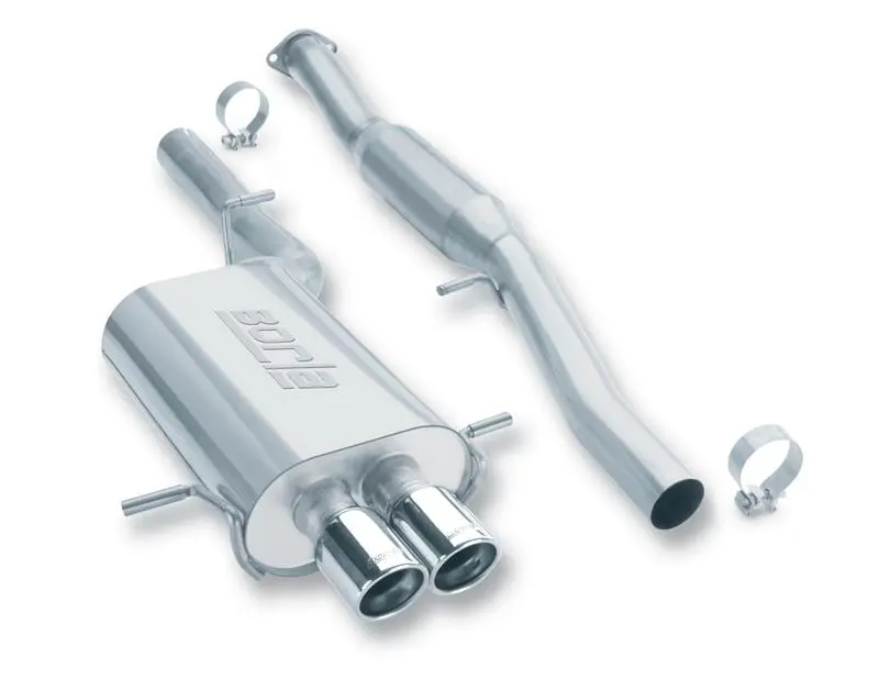 Borla 02-07 Wrx Twin Tip Hush Catback Exhaust 2
