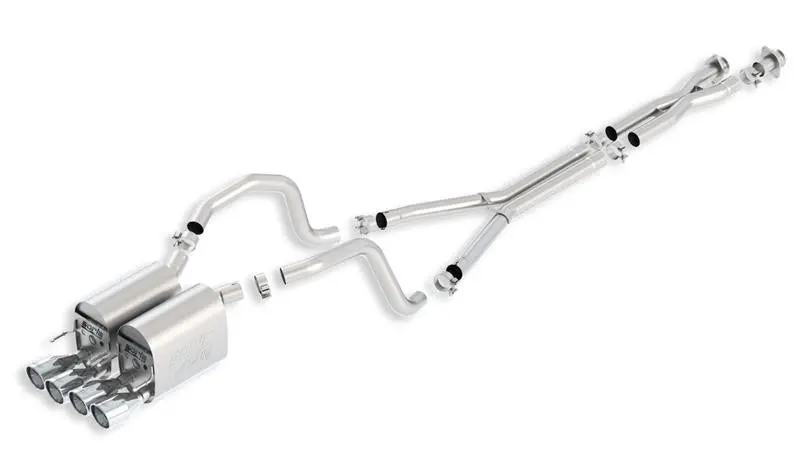 Borla 05-08 Chevrolet Corvette Coupe/Convertible 2Dr 6.2L 8Cyl At/Mt 6Spd Atak Ss Catback Exhaust 1
