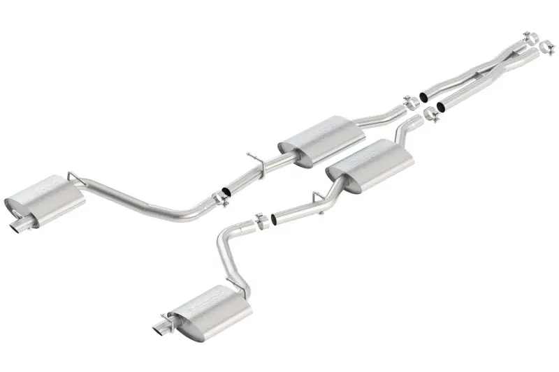 Borla 2015 Dodge Challenger 3.6L V6 S-Type Catback Exhaust No Tips Factory Valance 2