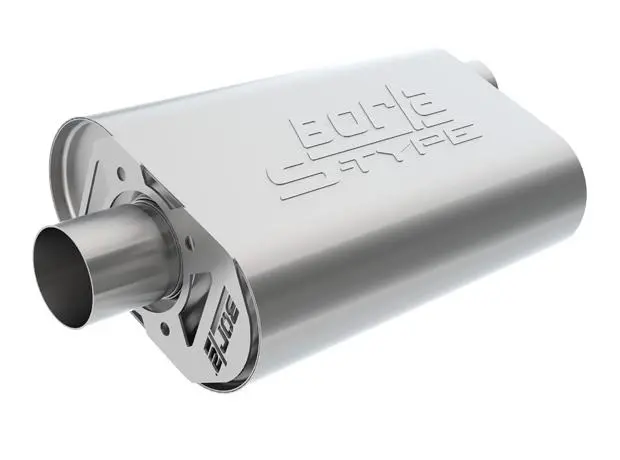 Borla Cratemuffler Ls3 Atak 2.5In Offset/Offset 14Inx4.35Inx9in Muffler 1