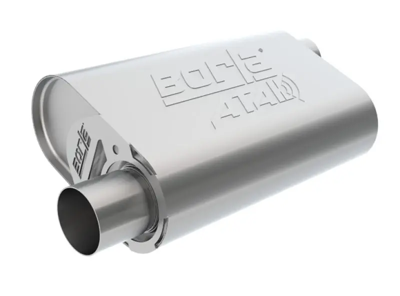 Borla Cratemuffler Ls3 Atak 2.5In Offset/Offset 14Inx4.35Inx9in Muffler 2