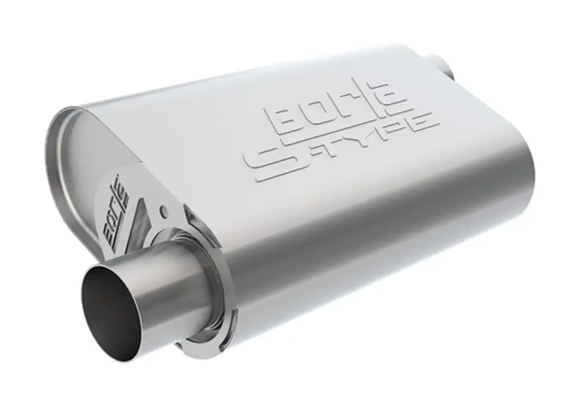 Borla Cratemuffler Ls3 S-Type 2.50In Offset/Offset 14Inx4.35Inx9in Oval Muffler 1