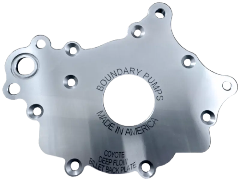 Boundary 2011+ Ford Coyote (All Types) V8 Billet Pump Plate 1