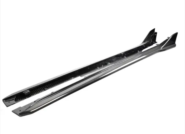 Carbon Fiber Honda Fl5 Civic Type R Side Rocker Extensions/ Side Skirt 2023 - Current 1