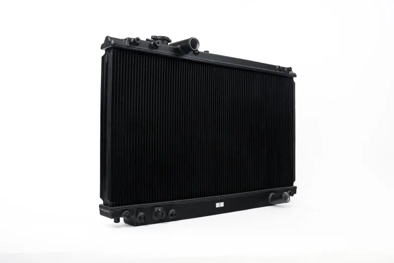 Csf 93-98 Toyota Mk4 Supra Radiator - Black Finish 1