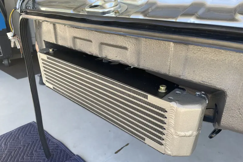 Csf Universal Dual-Pass Oil Cooler - M22 X 1.5 Connections 22X4.75X2.16 2