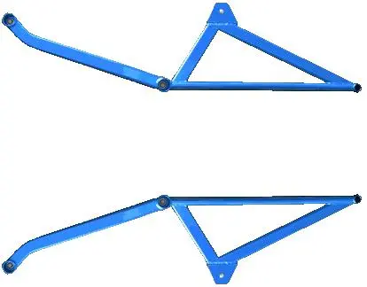 Cusco Power Brace Floor Rear Gh8 Grb Gvb Wrx/Sti 1